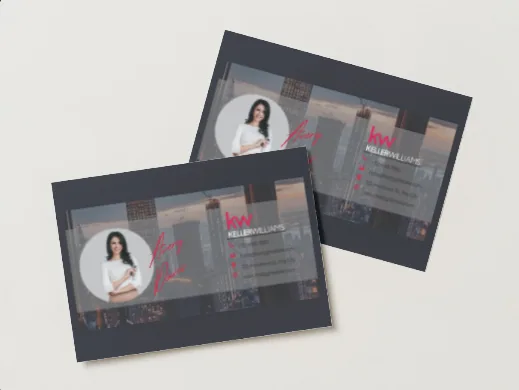 Real estate flyer and business card templates